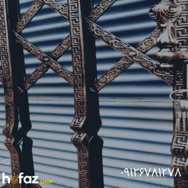 ستون ها یا لوزی یا گل های درب اکاردئونی